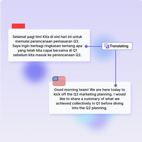 Translate Indonesian Meetings with Tactiq AI